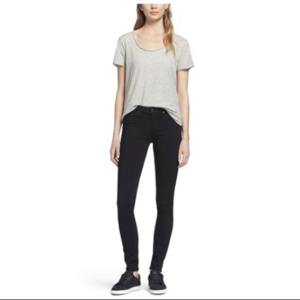 EUC Rag & Bone Black Jeans // The Legging